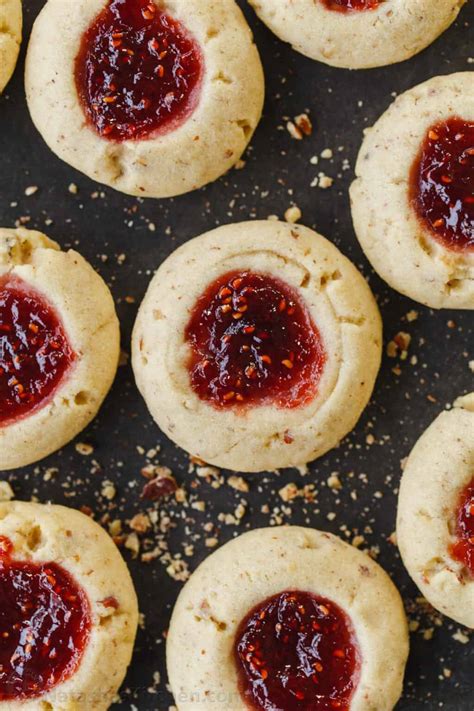 natashas kitchen thumbprint cookies